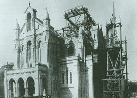 basilique sacré coeur construction